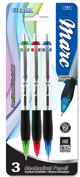 0.7mm Marc Mechanical Pencil (3/Pack)
