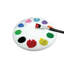 Paleta para pinturas circular