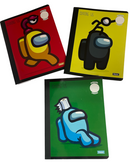 Libreta Caligrafia- Among Us FIRST