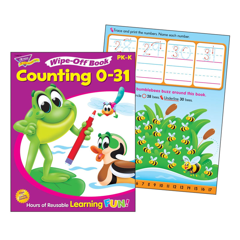 CUADERNO DE PRACTICA WIPE OFF- COUNTING 0-31