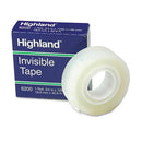 Highland Invisible Tape 6200, 3/4 in x 1296 (36 yd.)