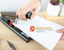 130-Sheet Antimicrobial Heavy Duty Stapler, Black