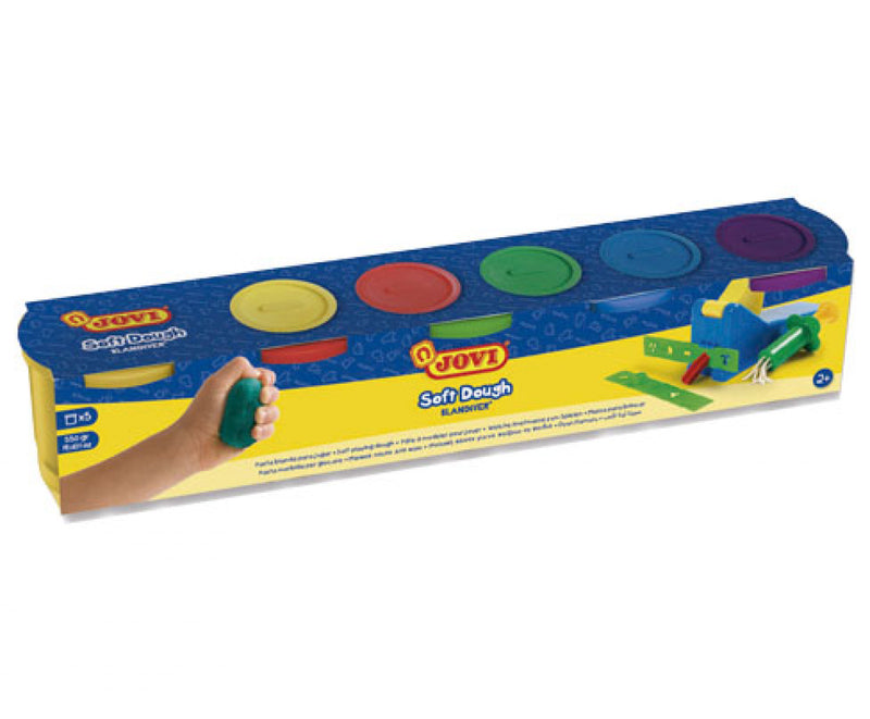 SOFT DOUGH BLANDIVER SET 5 - COLORES SURTIDOS