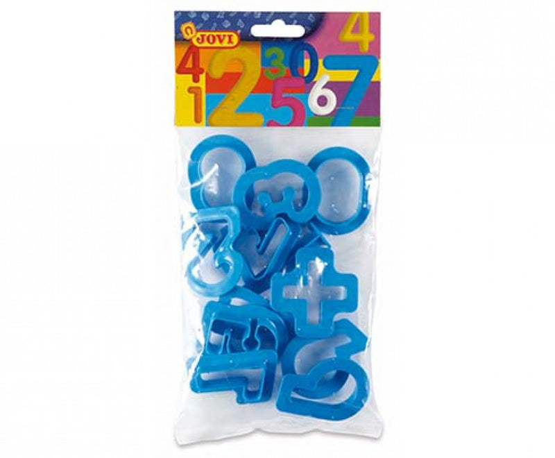 Moldes de corte para plastilina- números