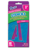 Stencils de letras 3"