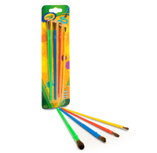 Pinceles Crayola Set de 4