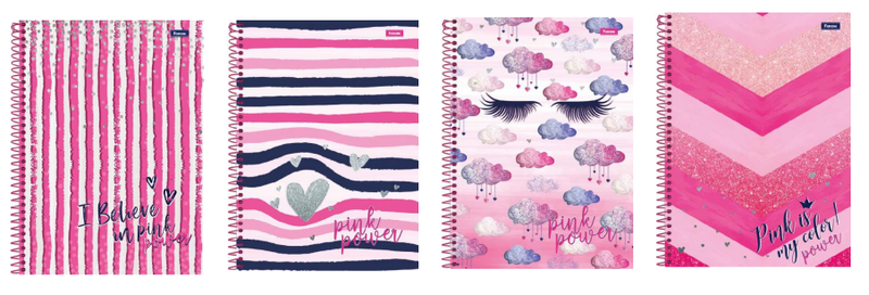 Libreta Regular- Pink Power