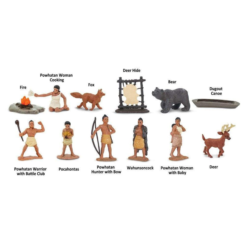 Set de figuras- Indios